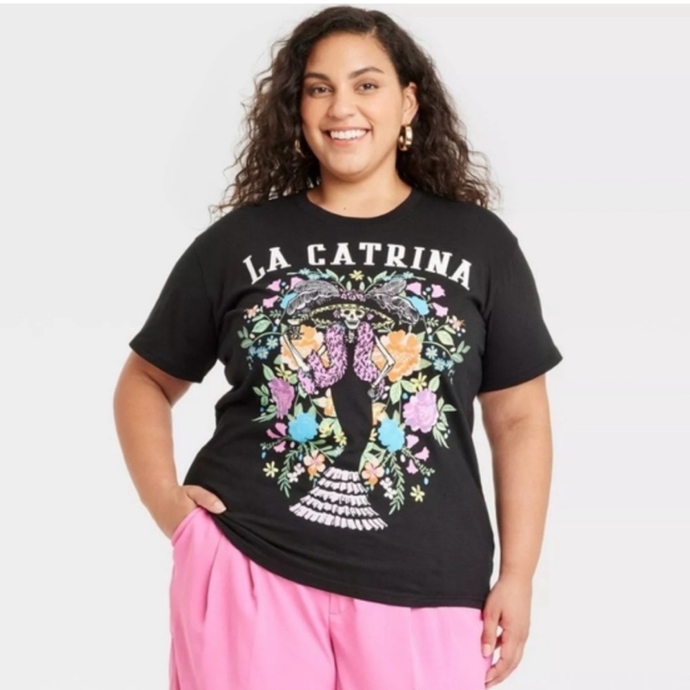 La Catrina Day of the Dead Short Sleeve Shirt